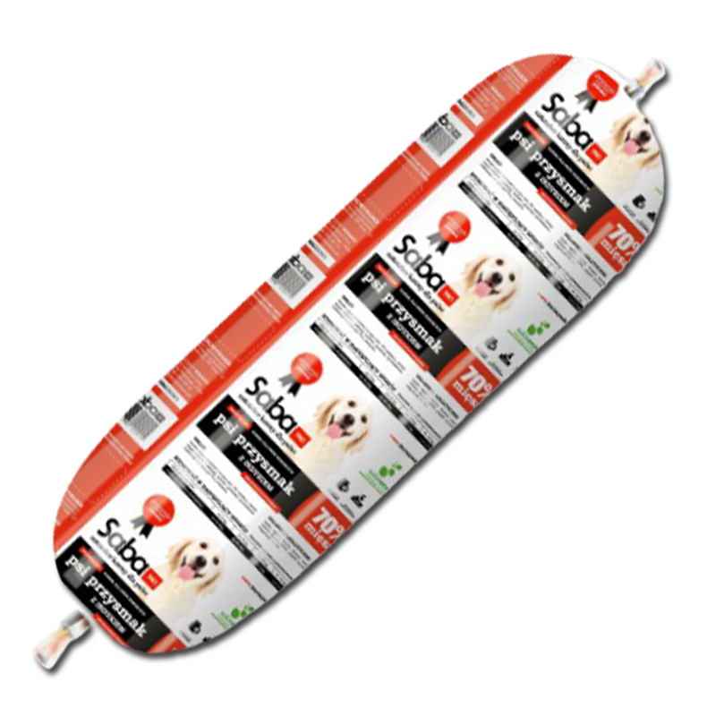 [W] SABA baton mięsny z wołowiną 1200g 70% mięsa