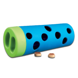 Zabawka dla psaDog Activity Snack Roll'/ Rolka do przysmaków śr. 6/5×14 cm red-blue