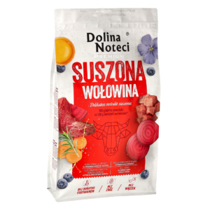 Dolina Noteci Premium karma suszona z wołowiną 9 kg