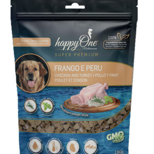 Półwilgotny przysmak dla psa happyone Mediterraneum z kurczakiem 190g