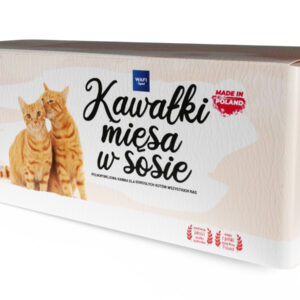WAFI Karma mokra dla kota saszetki MIX SMAKÓW 40x100g