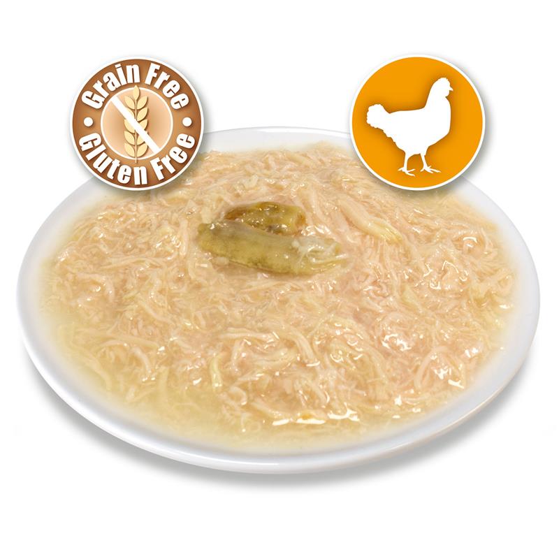 ARQUIVET puszka dla kota kurczak w sosie ze szprotką 80g - obrazek 2