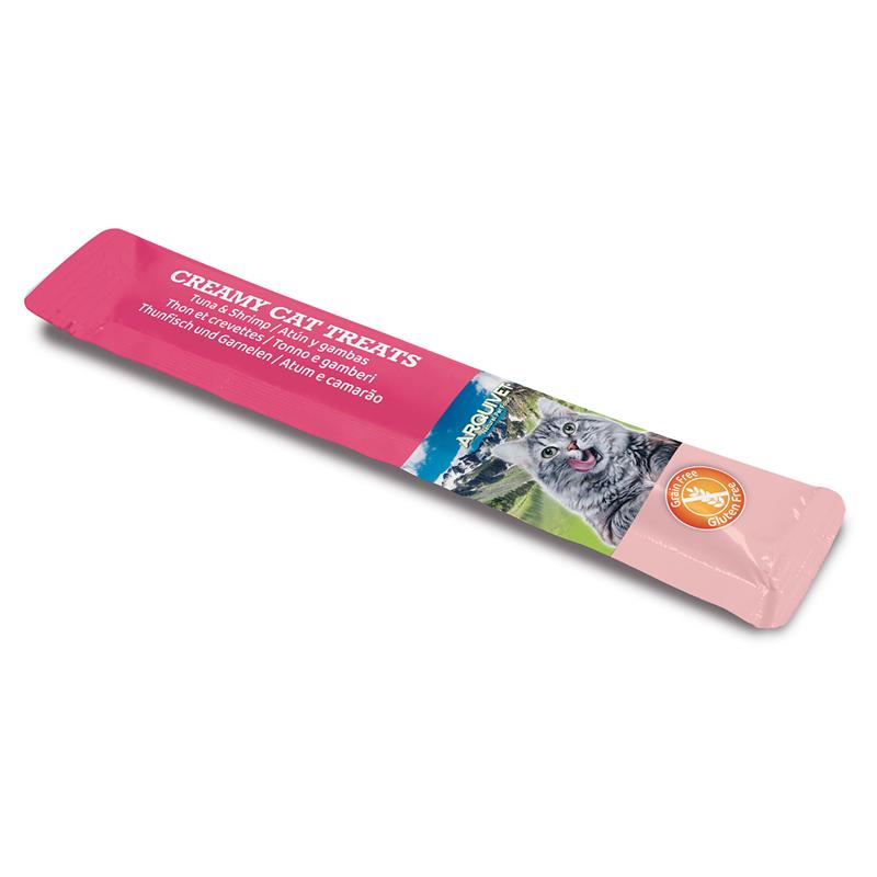 ARQUIVET Kremowa przekąska z tuńczykiem i krewetką 5X14 g - obrazek 2