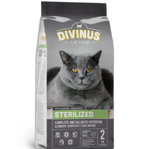 Divinus Cat Sterilized dla kotów sterylizowanych 2kg