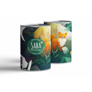 SABA Drób z ryżem i warzywami - 850 g