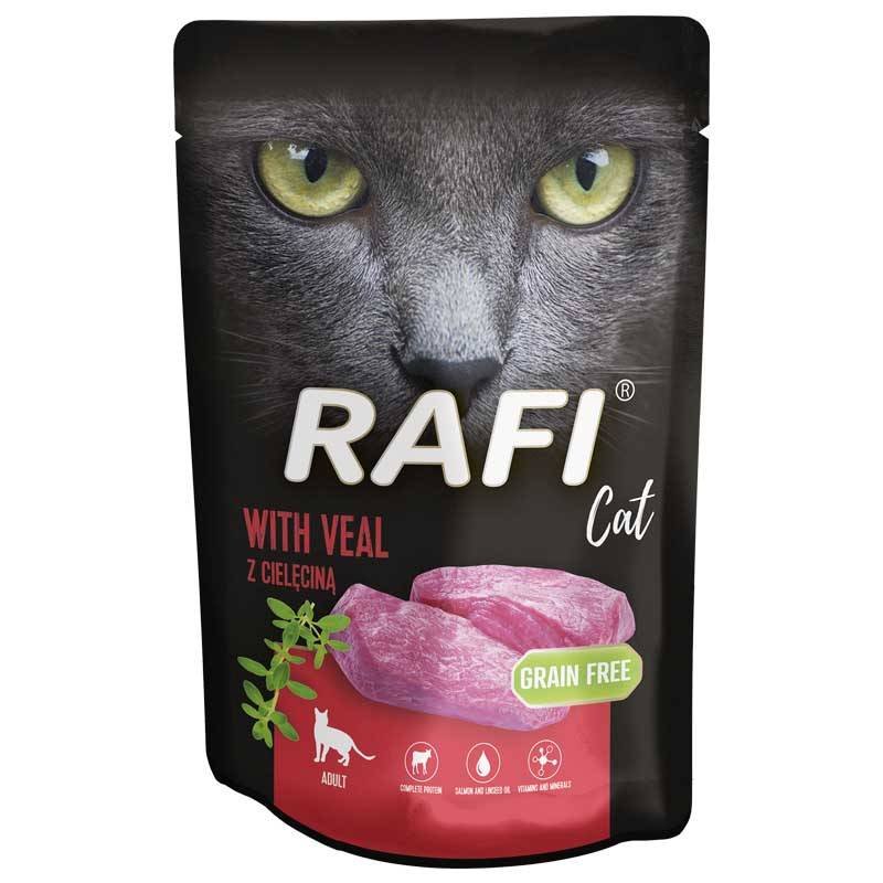 Rafi Cat saszetka cielęcina 10 x 100 g - obrazek 2