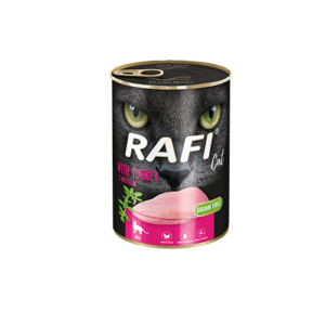 Rafi Cat karma bezzbożowa z indykiem 400 g