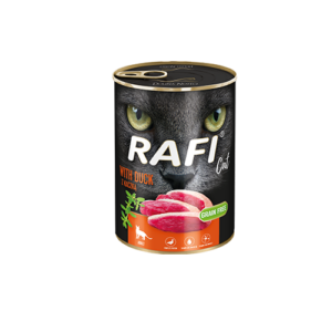 Rafi Cat karma bezzbożowa z kaczką 400 g