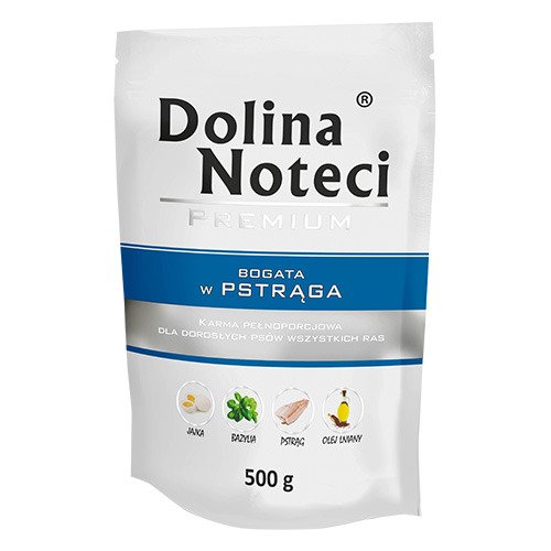 Dolina Noteci Premium bogata w pstrąga saszetka 10 x 500 g - obrazek 2