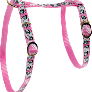 Zolux Szelki nylonowe dla kota Ladycat 10 mm kolor różowy